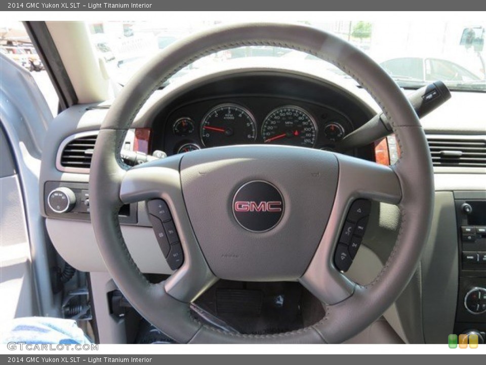 Light Titanium Interior Steering Wheel for the 2014 GMC Yukon XL SLT #92823807