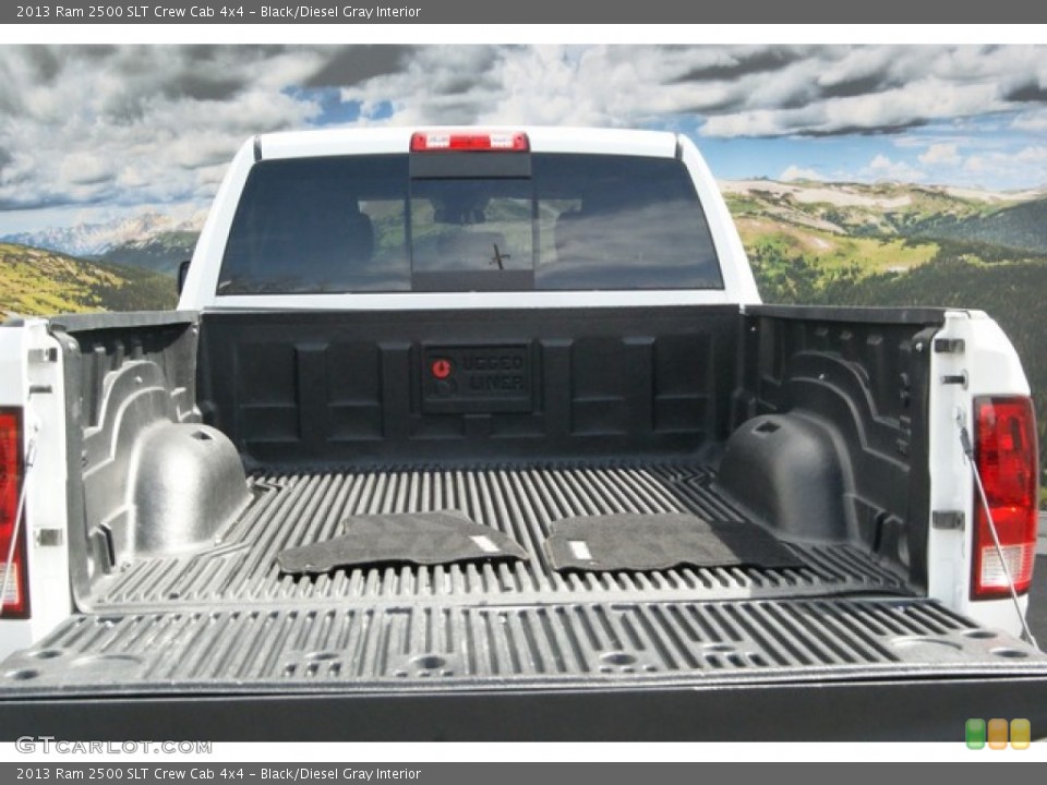 Black/Diesel Gray Interior Trunk for the 2013 Ram 2500 SLT Crew Cab 4x4 #92826693