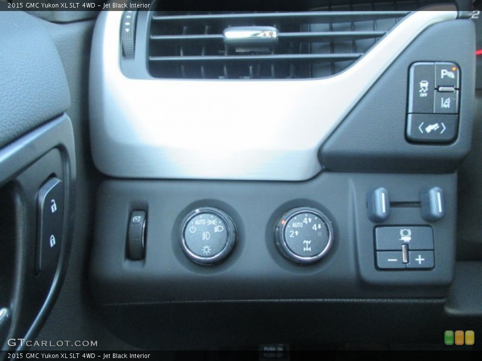 Jet Black Interior Controls for the 2015 GMC Yukon XL SLT 4WD #92830173