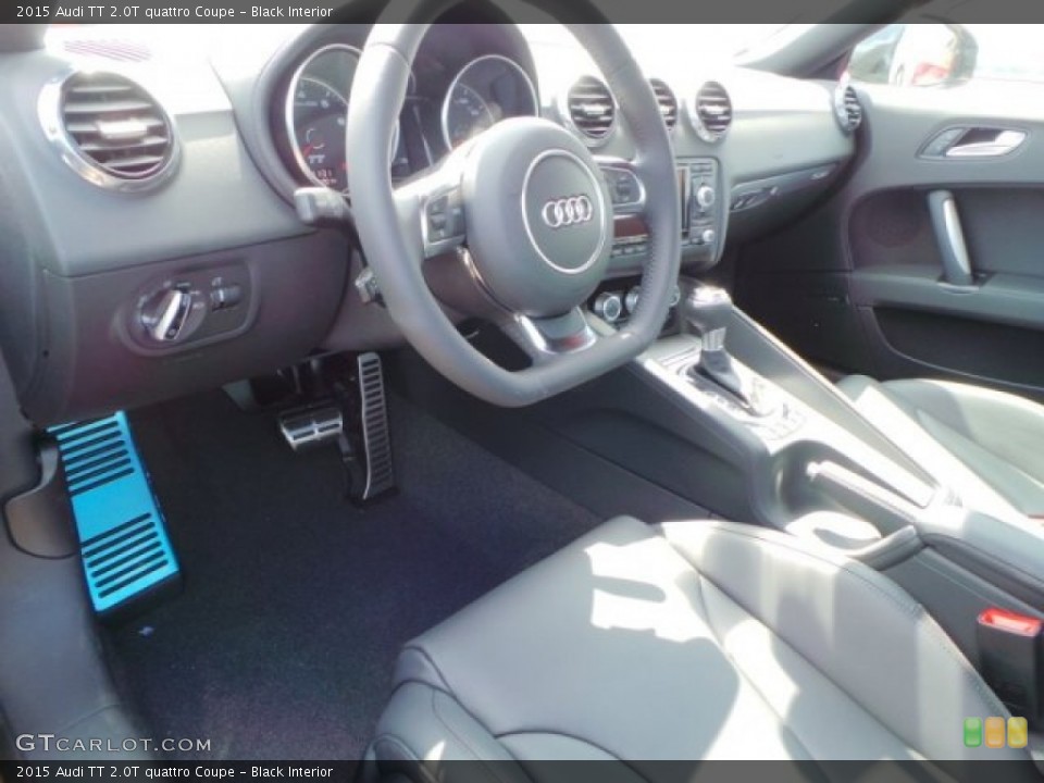 Black Interior Photo for the 2015 Audi TT 2.0T quattro Coupe #92836637