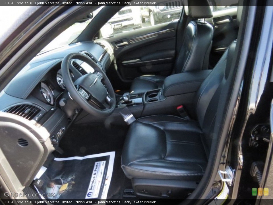 John Varvatos Black/Pewter Interior Photo for the 2014 Chrysler 300 John Varvatos Limited Edition AWD #92839719