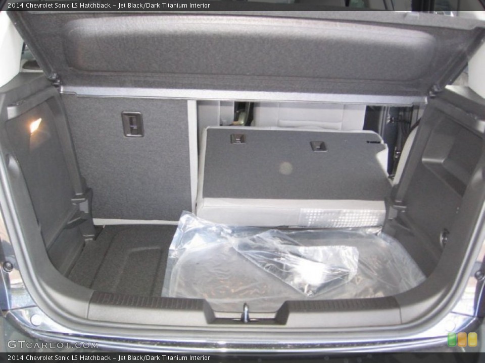 Jet Black/Dark Titanium Interior Trunk for the 2014 Chevrolet Sonic LS Hatchback #92841726