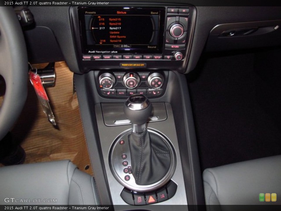 Titanium Gray Interior Transmission for the 2015 Audi TT 2.0T quattro Roadster #92844539