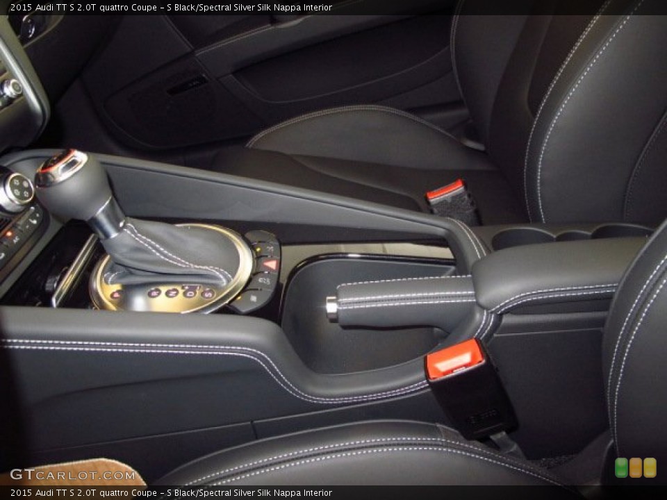 S Black/Spectral Silver Silk Nappa Interior Photo for the 2015 Audi TT S 2.0T quattro Coupe #92845016