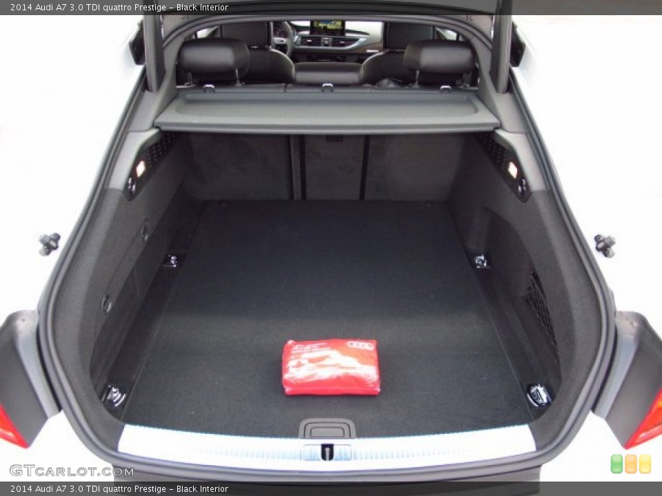 Black Interior Trunk for the 2014 Audi A7 3.0 TDI quattro Prestige #92845730