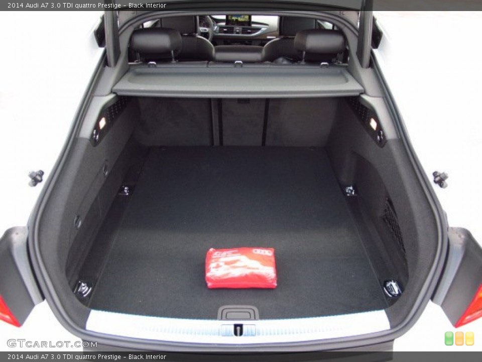 Black Interior Trunk for the 2014 Audi A7 3.0 TDI quattro Prestige #92845730