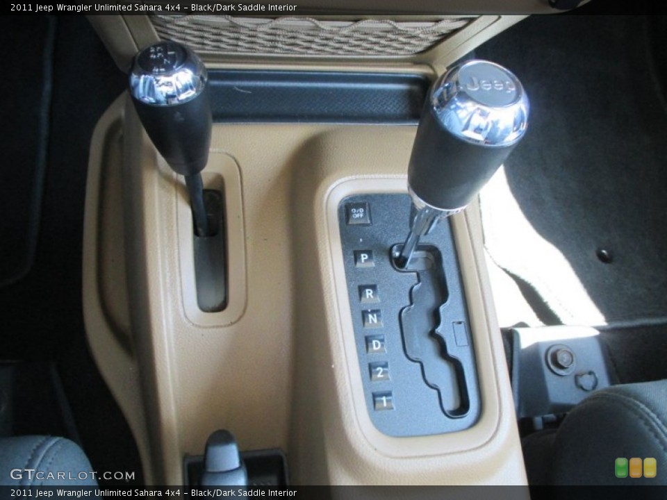 Black/Dark Saddle Interior Transmission for the 2011 Jeep Wrangler Unlimited Sahara 4x4 #92851406