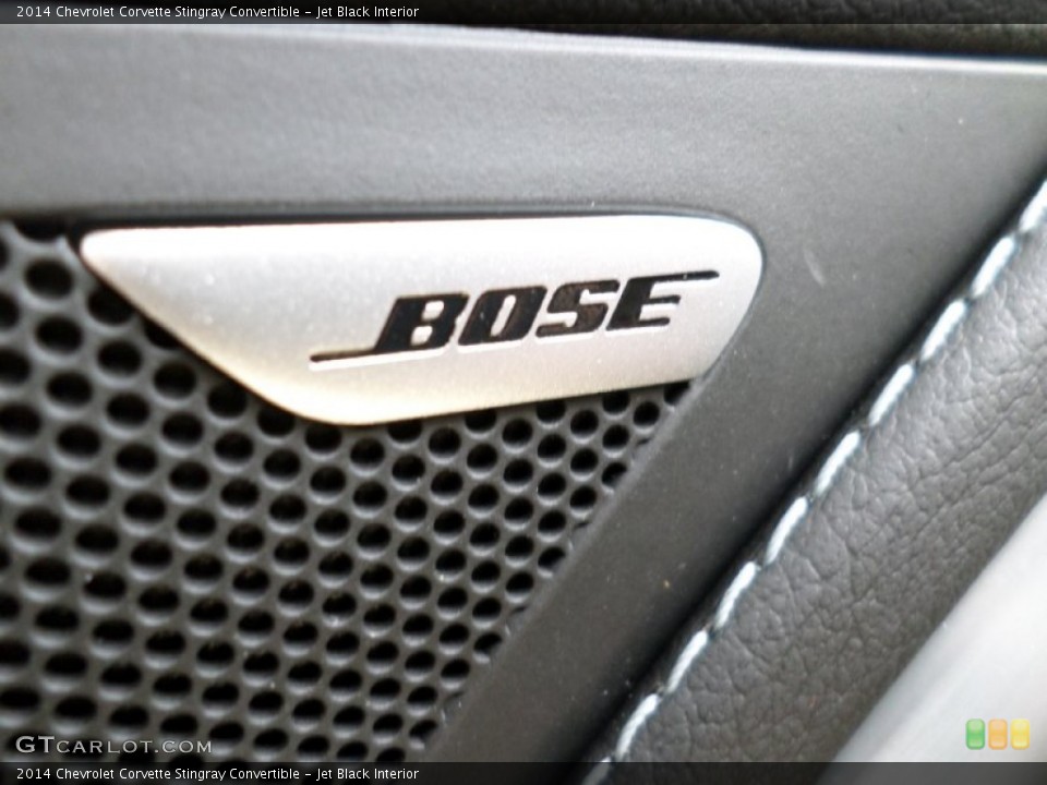 Jet Black Interior Audio System for the 2014 Chevrolet Corvette Stingray Convertible #92853020