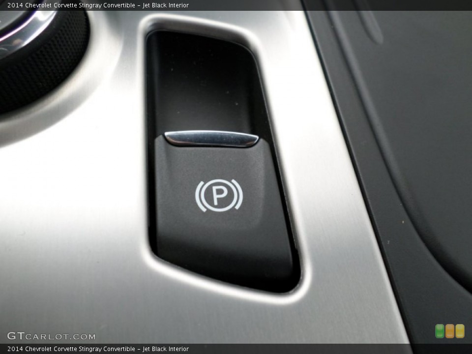 Jet Black Interior Controls for the 2014 Chevrolet Corvette Stingray Convertible #92853353