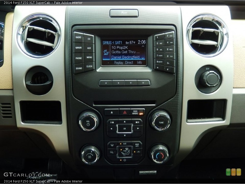 Pale Adobe Interior Controls for the 2014 Ford F150 XLT SuperCab #92863552