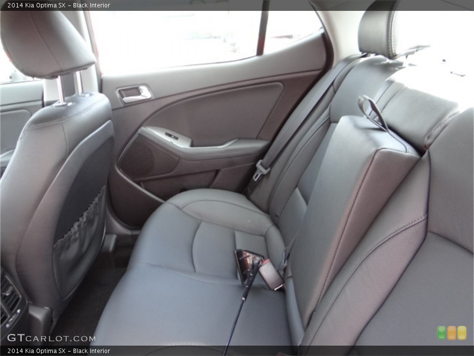 Black Interior Rear Seat for the 2014 Kia Optima SX #92870267