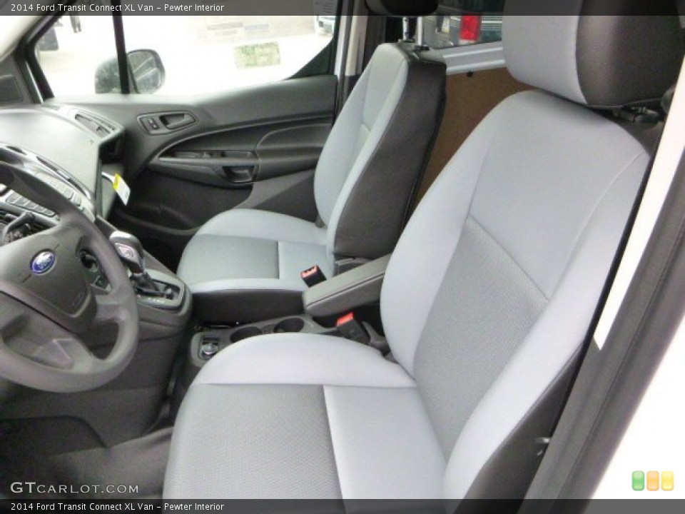 Pewter Interior Front Seat for the 2014 Ford Transit Connect XL Van #92877881