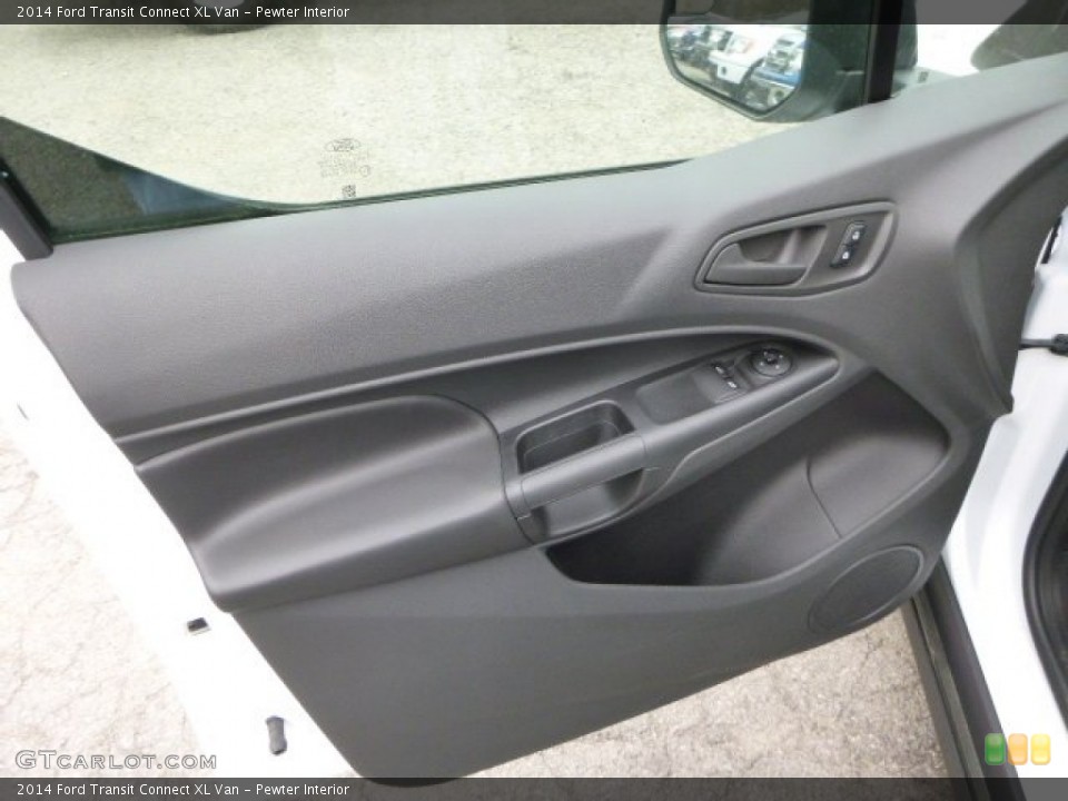 Pewter Interior Door Panel for the 2014 Ford Transit Connect XL Van #92877899