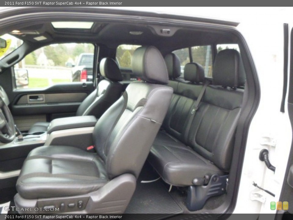 Raptor Black Interior Photo for the 2011 Ford F150 SVT Raptor SuperCab 4x4 #92881610