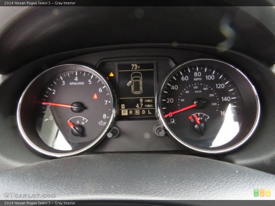 Gray Interior Gauges for the 2014 Nissan Rogue Select S #92888510