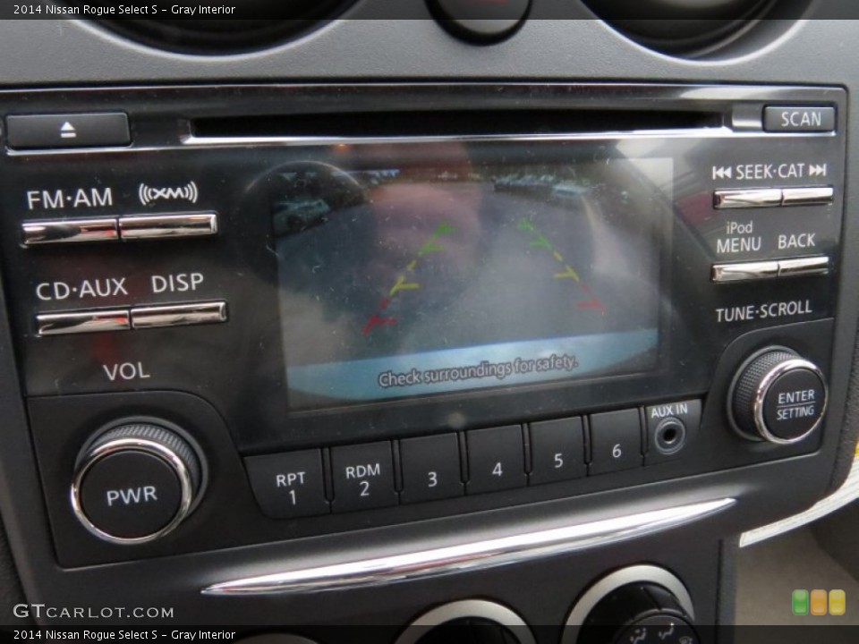 Gray Interior Audio System for the 2014 Nissan Rogue Select S #92888533