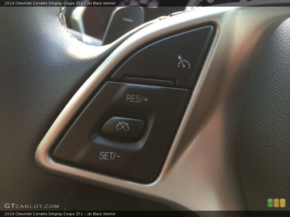 Jet Black Interior Controls for the 2014 Chevrolet Corvette Stingray Coupe Z51 #92893349