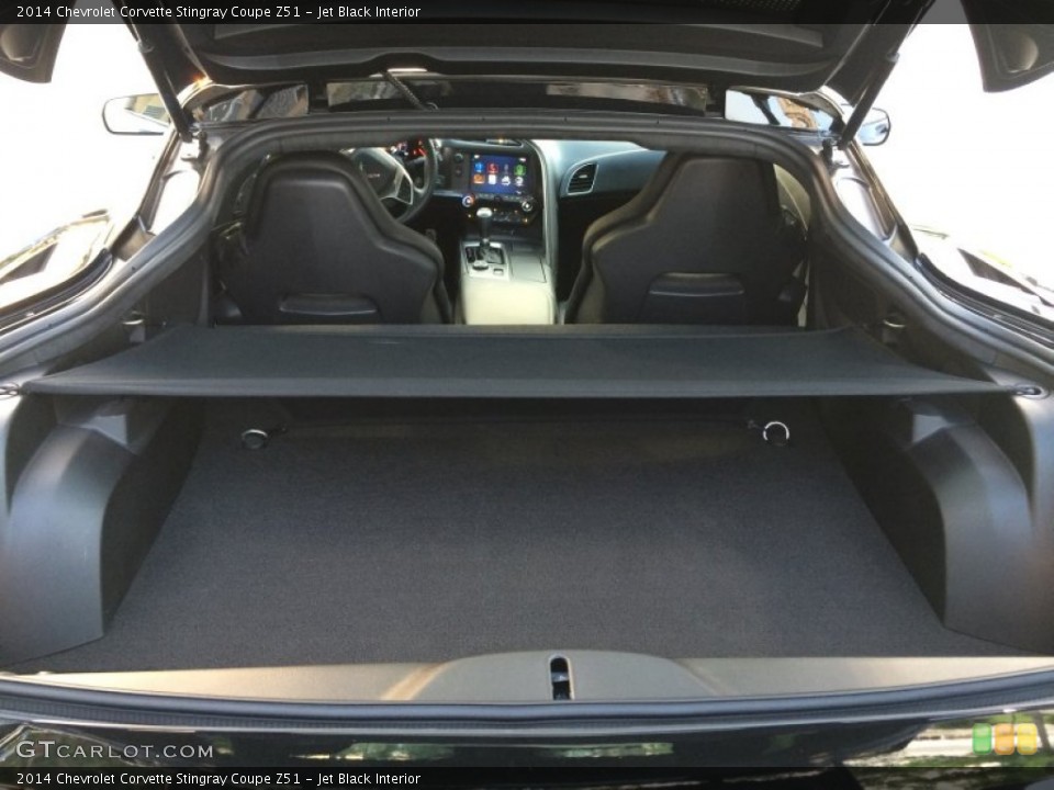 Jet Black Interior Trunk for the 2014 Chevrolet Corvette Stingray Coupe Z51 #92893649