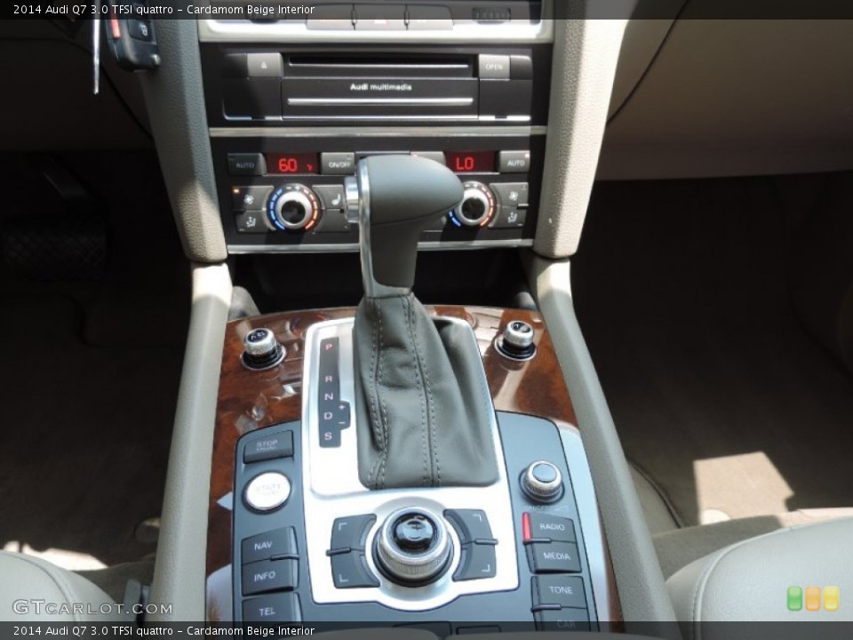 Cardamom Beige Interior Transmission for the 2014 Audi Q7 3.0 TFSI quattro #92901443