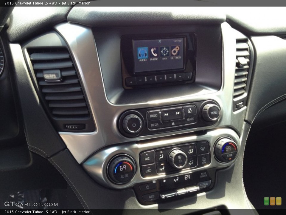 Jet Black Interior Controls for the 2015 Chevrolet Tahoe LS 4WD #92909738