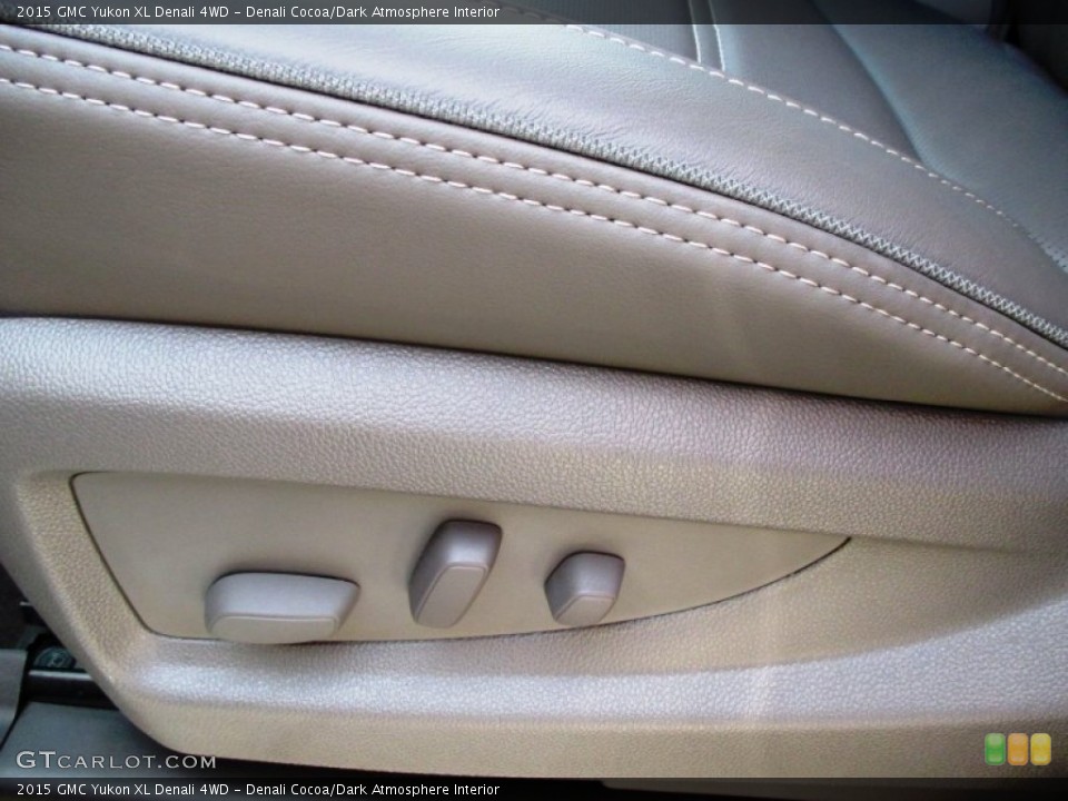 Denali Cocoa/Dark Atmosphere Interior Front Seat for the 2015 GMC Yukon XL Denali 4WD #92917981