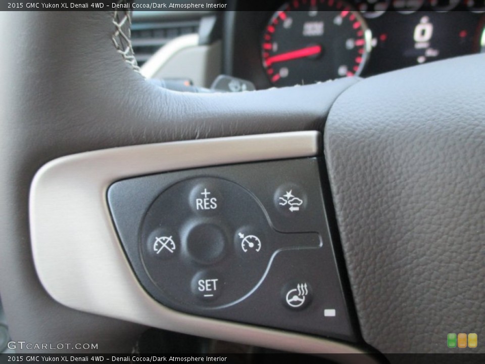 Denali Cocoa/Dark Atmosphere Interior Controls for the 2015 GMC Yukon XL Denali 4WD #92918298