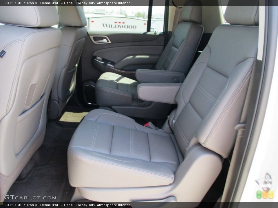 Denali Cocoa/Dark Atmosphere Interior Rear Seat for the 2015 GMC Yukon XL Denali 4WD #92918565