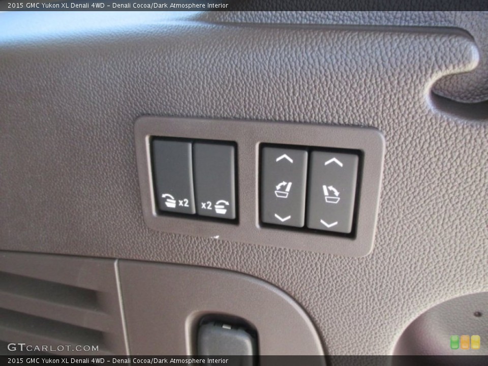 Denali Cocoa/Dark Atmosphere Interior Controls for the 2015 GMC Yukon XL Denali 4WD #92918659