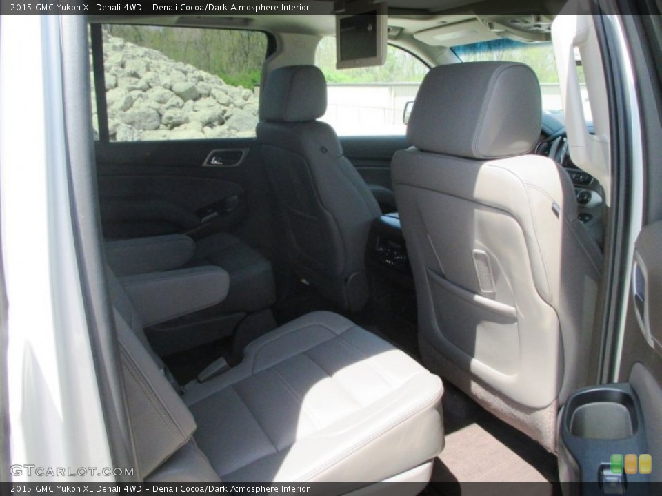 Denali Cocoa/Dark Atmosphere Interior Rear Seat for the 2015 GMC Yukon XL Denali 4WD #92918743