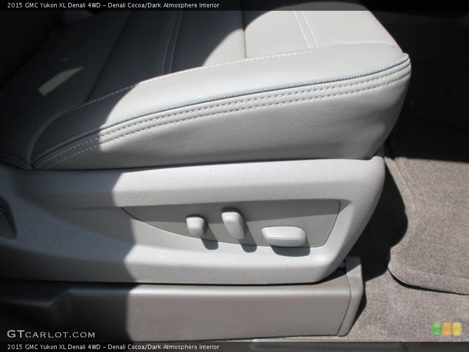 Denali Cocoa/Dark Atmosphere Interior Front Seat for the 2015 GMC Yukon XL Denali 4WD #92918773