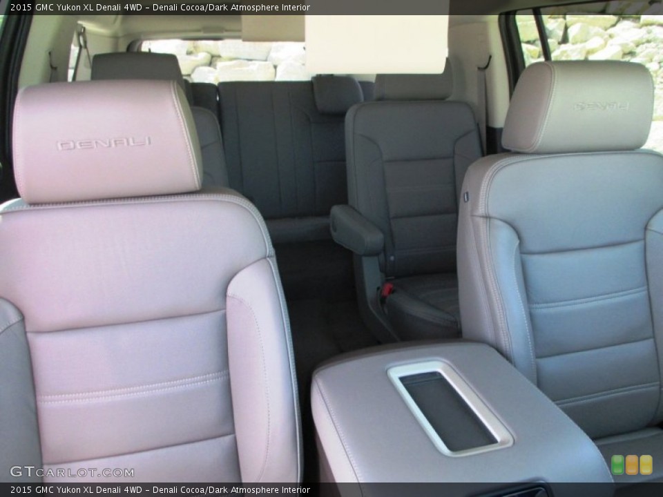 Denali Cocoa/Dark Atmosphere Interior Front Seat for the 2015 GMC Yukon XL Denali 4WD #92918791
