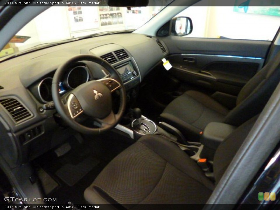 Black Interior Prime Interior for the 2014 Mitsubishi Outlander Sport ES AWD #92920204