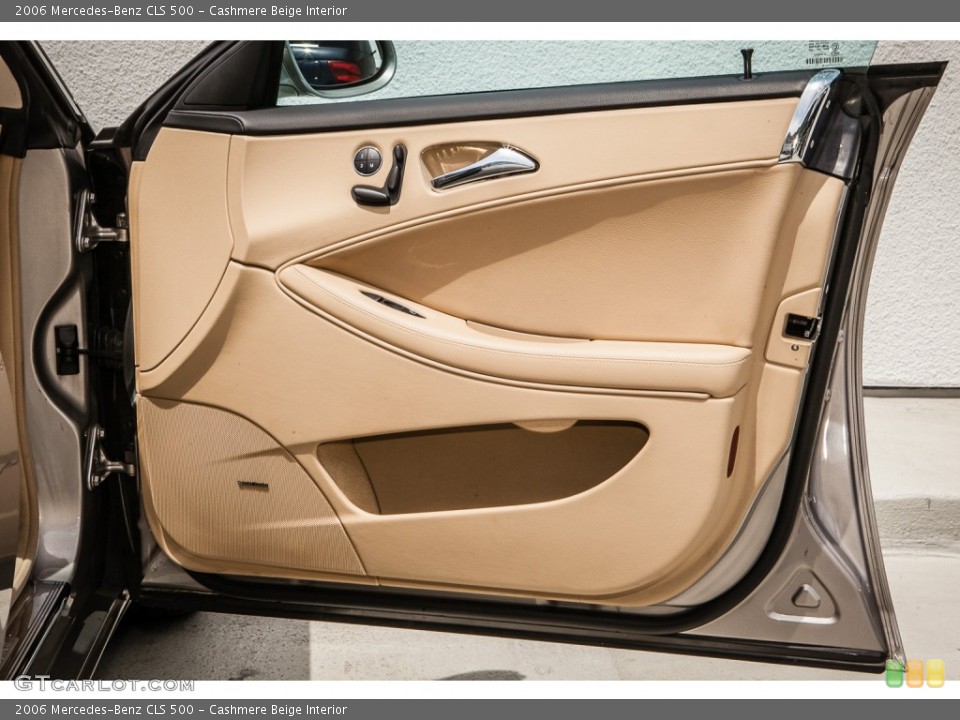 Cashmere Beige Interior Door Panel for the 2006 Mercedes-Benz CLS 500 #92921815