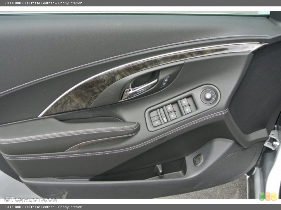 Ebony Interior Door Panel for the 2014 Buick LaCrosse Leather #92923654