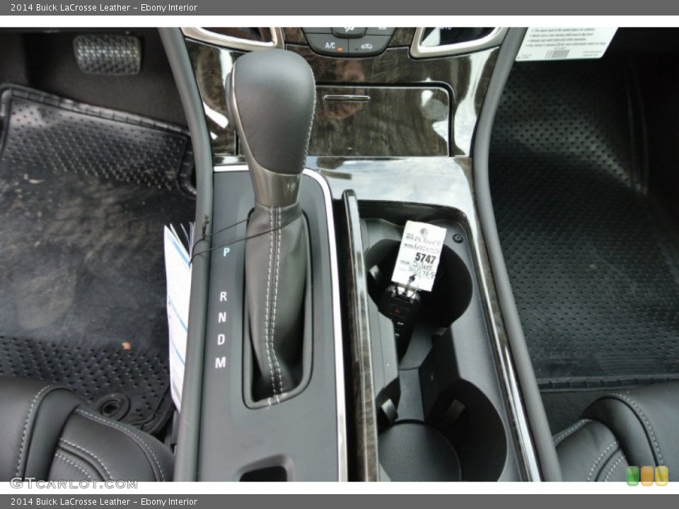 Ebony Interior Transmission for the 2014 Buick LaCrosse Leather #92923672