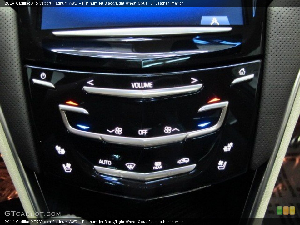 Platinum Jet Black/Light Wheat Opus Full Leather Interior Controls for the 2014 Cadillac XTS Vsport Platinum AWD #92942846