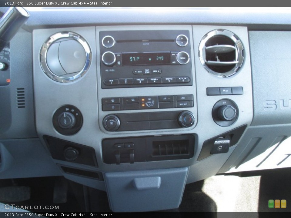 Steel Interior Controls for the 2013 Ford F350 Super Duty XL Crew Cab 4x4 #92948390