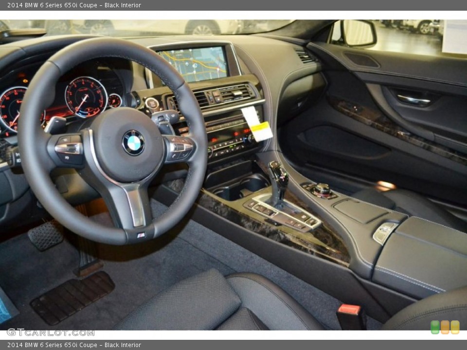 Black Interior Prime Interior for the 2014 BMW 6 Series 650i Coupe #92951171