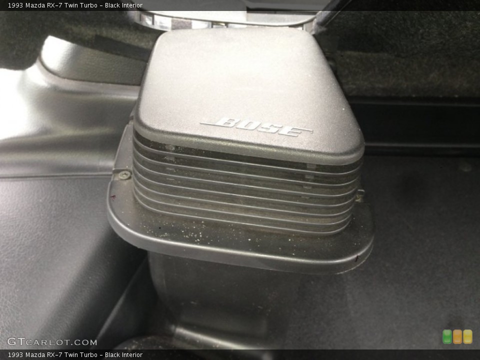 Black Interior Audio System for the 1993 Mazda RX-7 Twin Turbo #92951495