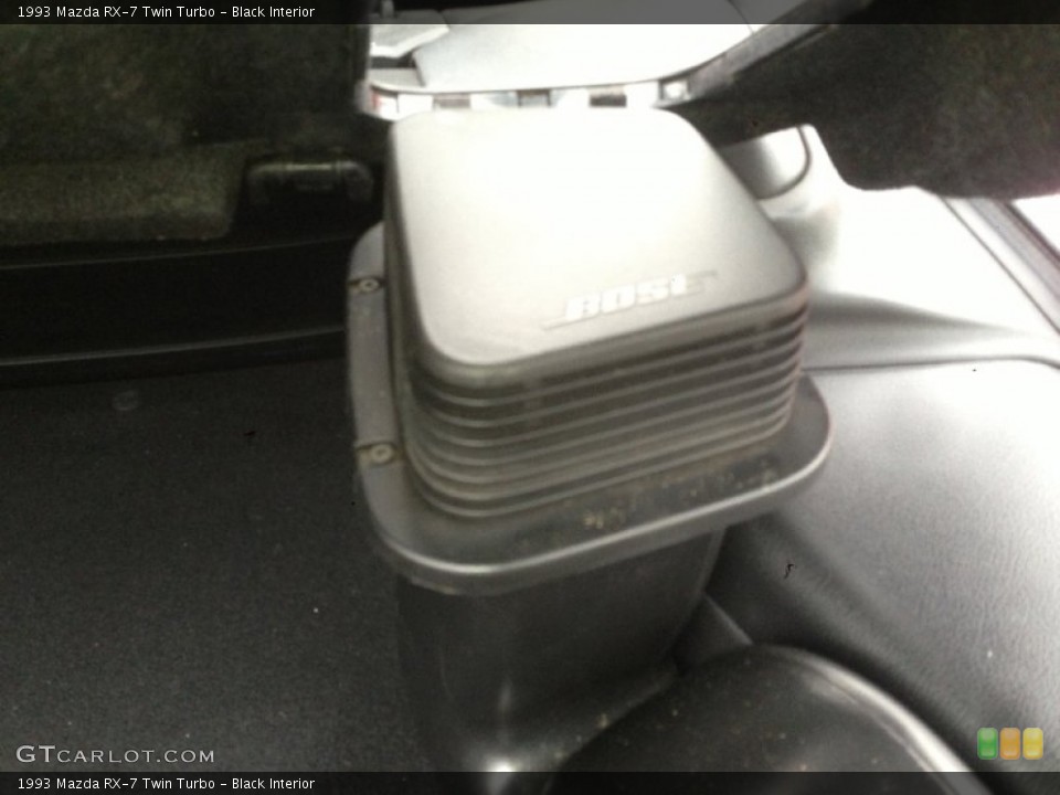 Black Interior Audio System for the 1993 Mazda RX-7 Twin Turbo #92951516