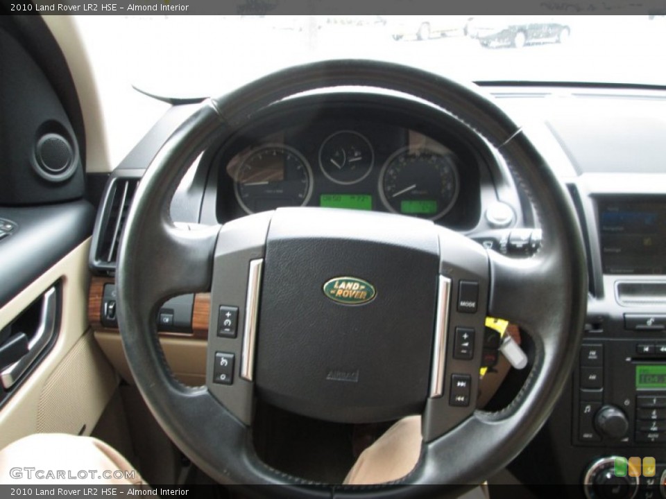 Almond Interior Steering Wheel for the 2010 Land Rover LR2 HSE #92951969