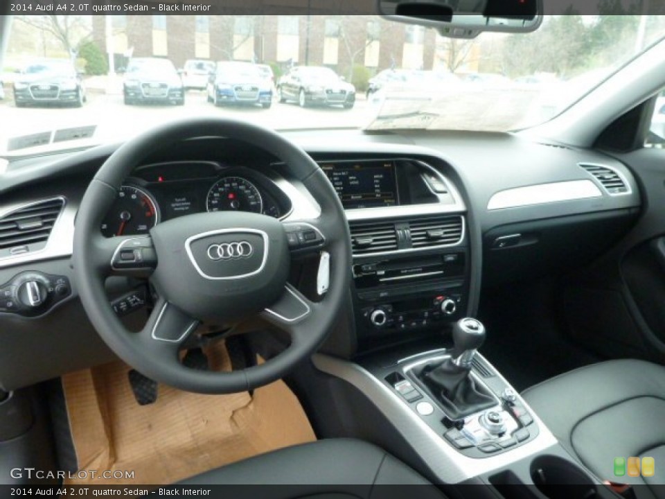 Black Interior Photo for the 2014 Audi A4 2.0T quattro Sedan #92960093