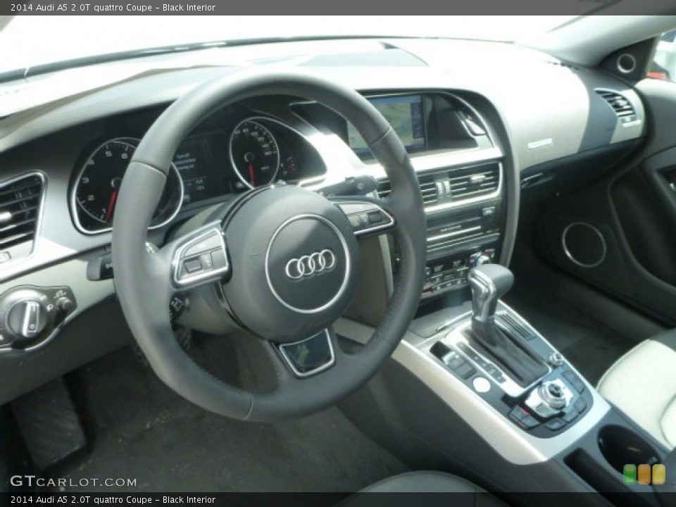 Black Interior Dashboard for the 2014 Audi A5 2.0T quattro Coupe #92960627