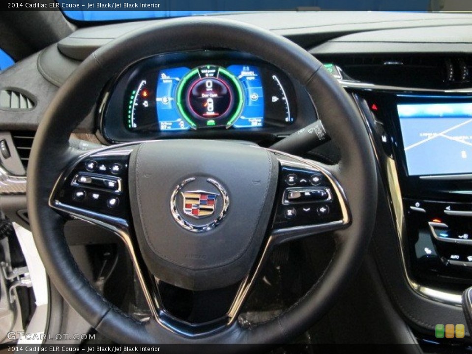 Jet Black/Jet Black Interior Steering Wheel for the 2014 Cadillac ELR Coupe #92962663