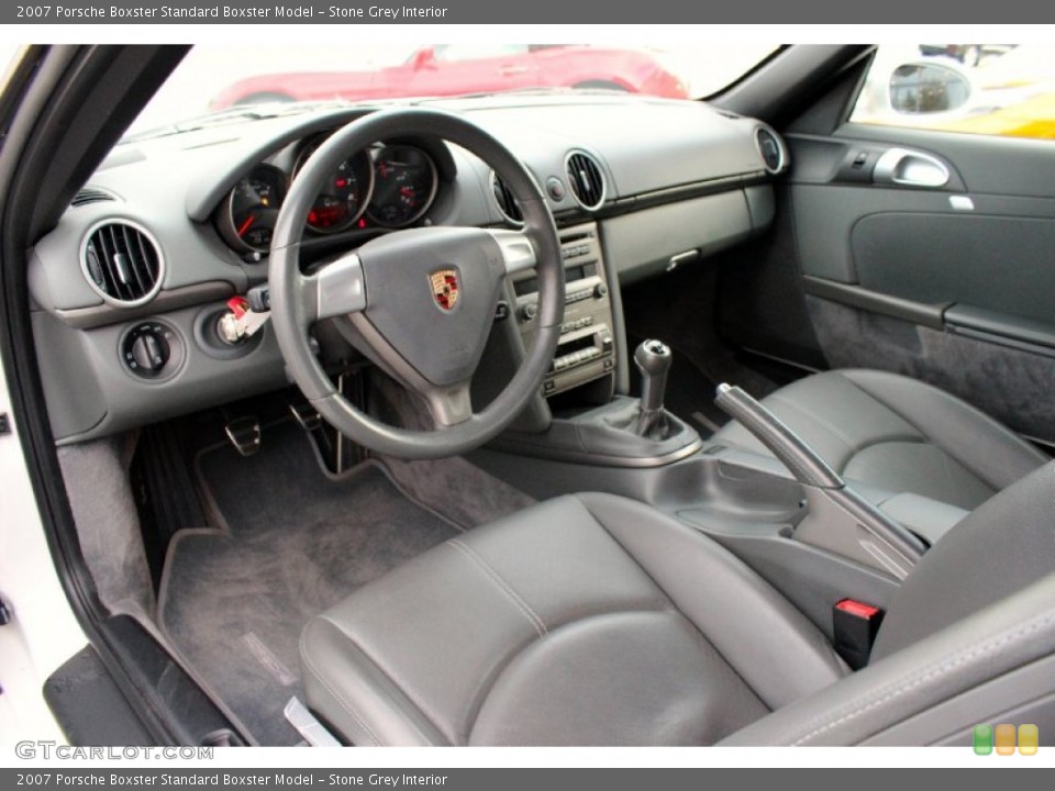 Stone Grey Interior Photo for the 2007 Porsche Boxster  #92964224