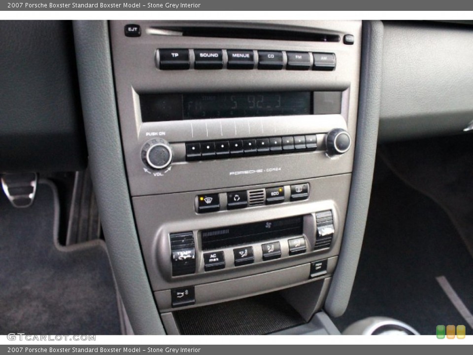 Stone Grey Interior Controls for the 2007 Porsche Boxster  #92964289