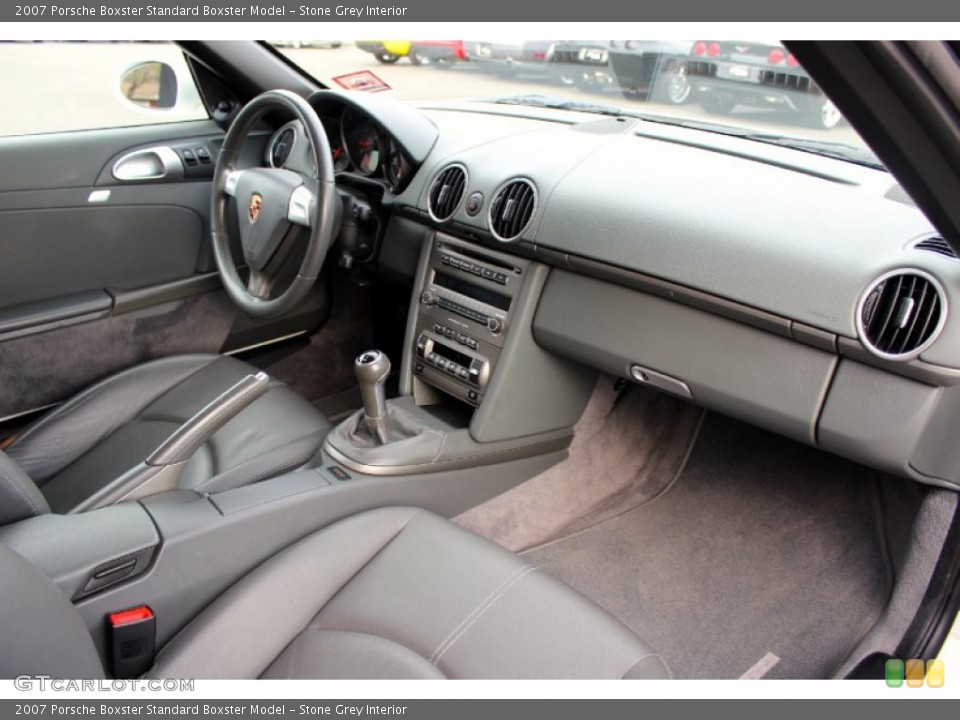 Stone Grey Interior Dashboard for the 2007 Porsche Boxster  #92964563