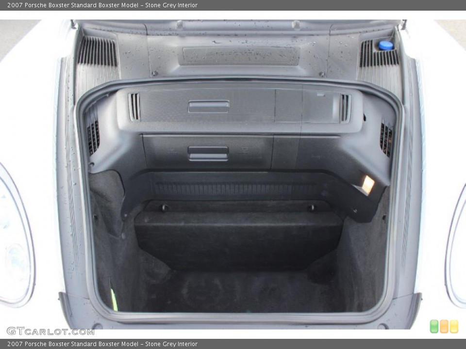 Stone Grey Interior Trunk for the 2007 Porsche Boxster  #92964647