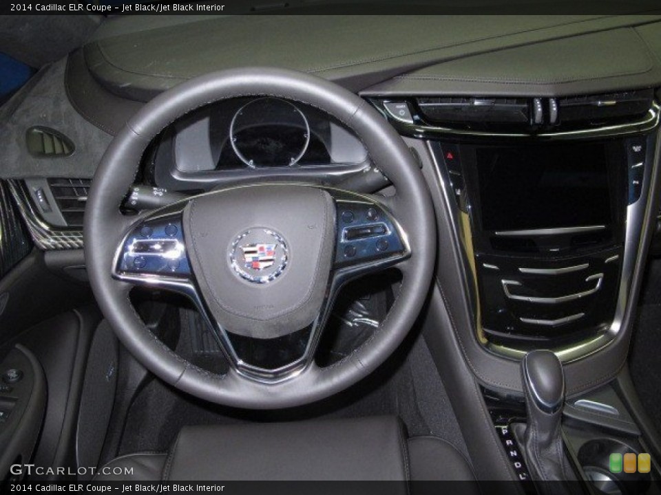 Jet Black/Jet Black Interior Steering Wheel for the 2014 Cadillac ELR Coupe #92965049