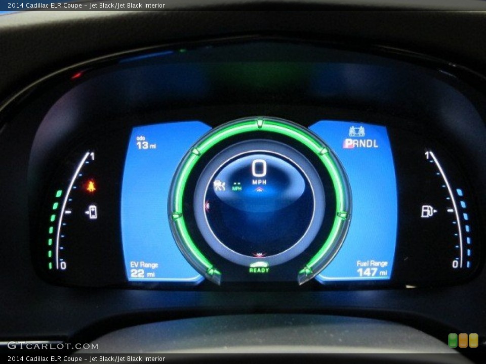 Jet Black/Jet Black Interior Gauges for the 2014 Cadillac ELR Coupe #92965091